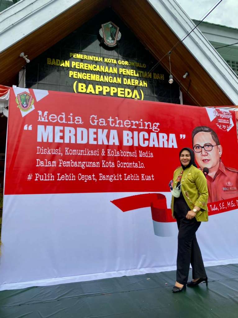 Merdeka Bicara oleh Bapppeda Kota Gorontalo dalam Rangka HUT RI Ke 77