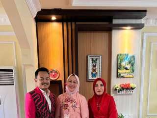 Perwakilan Peserta Fashion Show Bapppeda Kota Gorontalo dalam Rangka Memperingati HUT PROKLAMASI RI Ke 77 tahun 2022