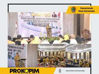 Bimtek Penyusunan RPJPD kota Gorontalo tahun 2025 - 2045, Hotel ASTON Gorontalo